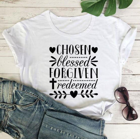 Chosen, Blessed Short-sleeved T-shirt Top