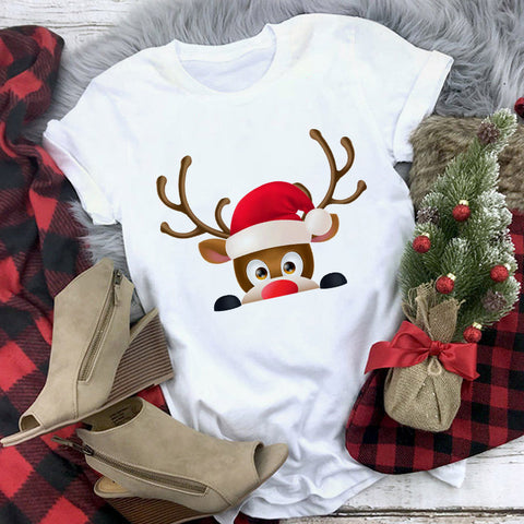 Christmas Cartoon Santa Claus T-Shirt