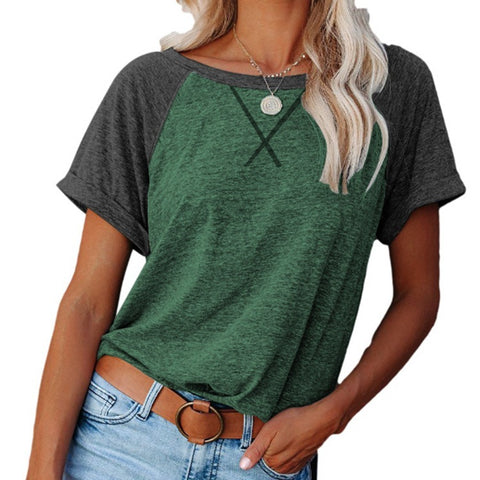 Casual Two Tone T-Shirt