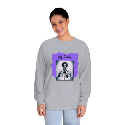 Unisex Classic Long Sleeve T-Shirt - Shopping - My Blissful Corner