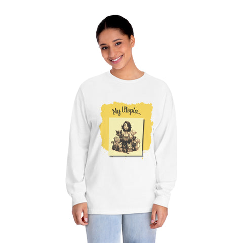 Unisex Classic Long Sleeve T-Shirt - Fur Babies - Happy Chic