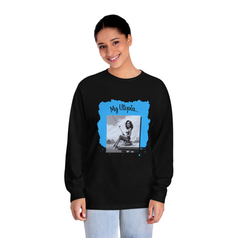 Unisex Classic Long Sleeve T-Shirt - Fishing - Stay Groovy