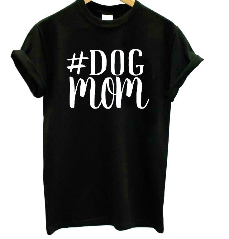 #DOG MOM Short Sleeve T-shirt