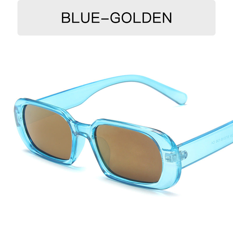 Retro Small Frame Sunglasses Candy Color Colorful