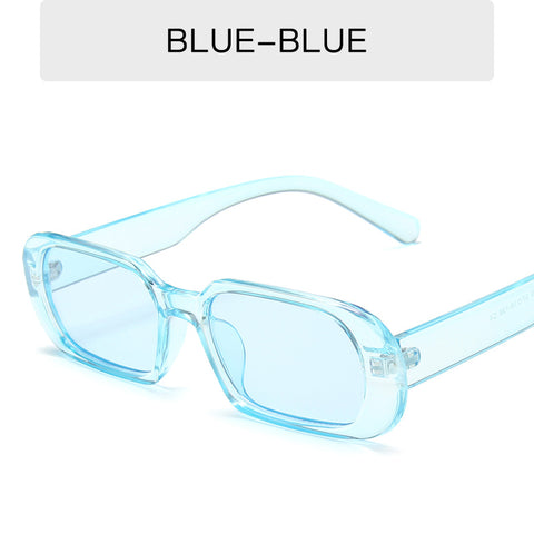 Retro Small Frame Sunglasses Candy Color Colorful