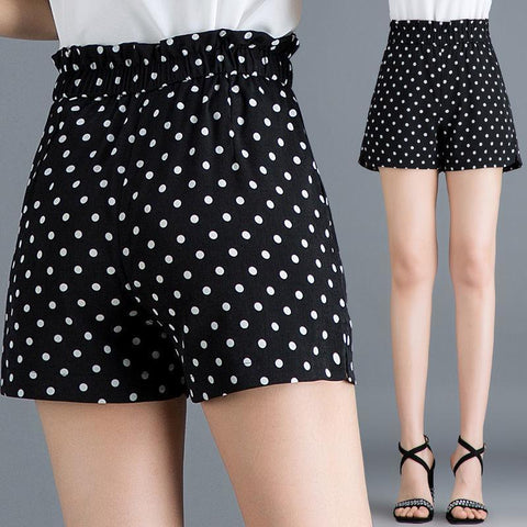 Polka Dot Plaid Women's Short