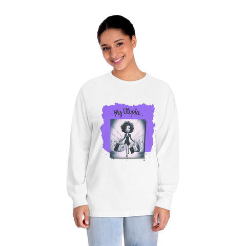 Unisex Classic Long Sleeve T-Shirt - Shopping - My Blissful Corner