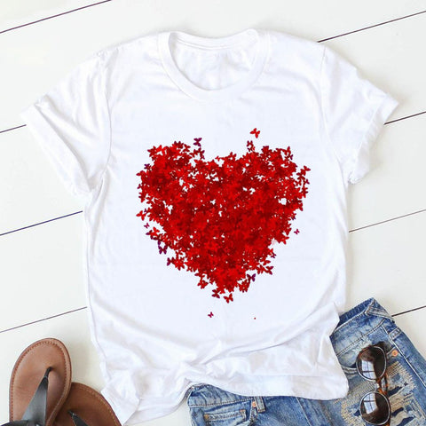 Butterfly Heart T-Shirt