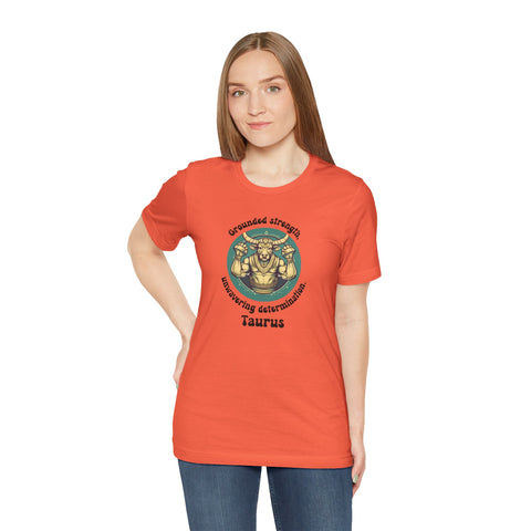 Short Sleeve Tee - Taurus - Grounded strength, unwavering determination