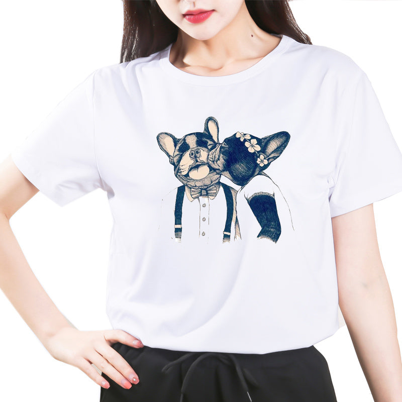 Colorful French Bulldog T-Shirt