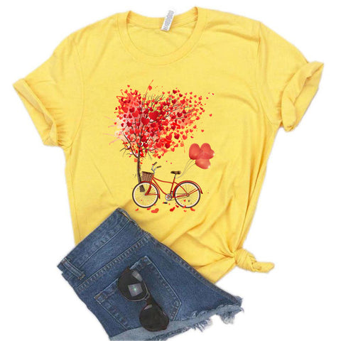 Bicycle Hearts, Hello Summer T-Shirt