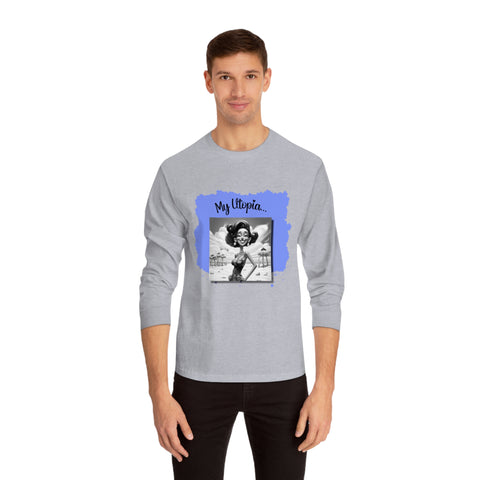 Unisex Classic Long Sleeve T-Shirt - Beach - Color Me Happy