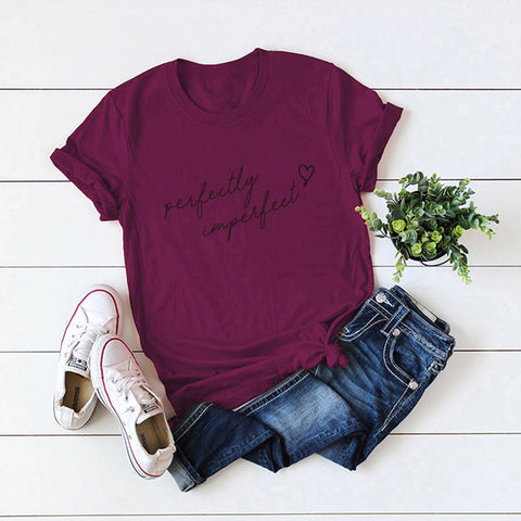 Perfectly Imperfect Short Sleeve Top