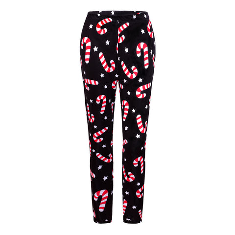 Christmas Printed Slim-fit Leggings