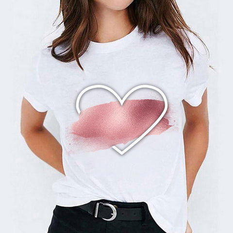 Cartoon Love Sweet Cute T-Shirt