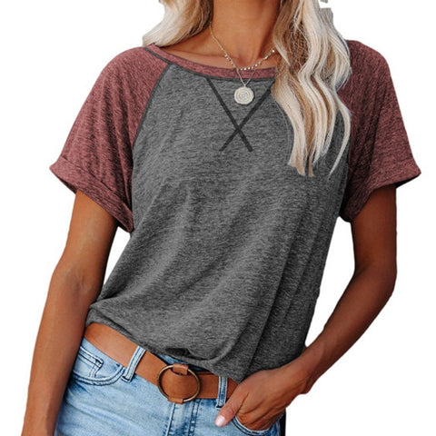 Casual Two Tone T-Shirt