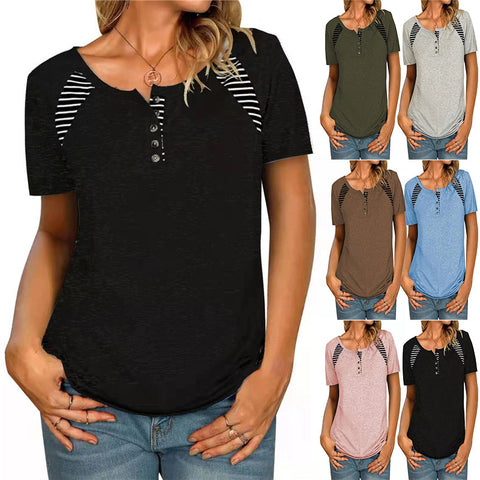 Women's Short Sleeve Casual Top