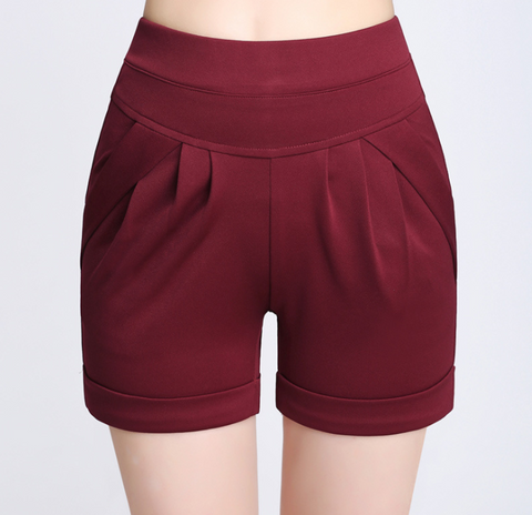 Chiffon Women Cotton Casual Shorts