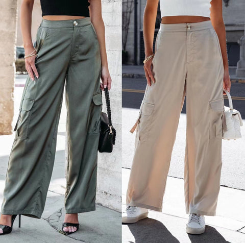 Women's Loose Cargo Pants