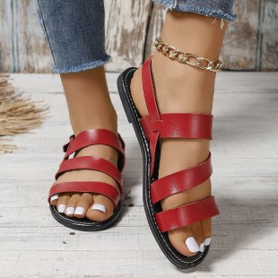 Fashion Round Toe Beach Roman Women's Sandals