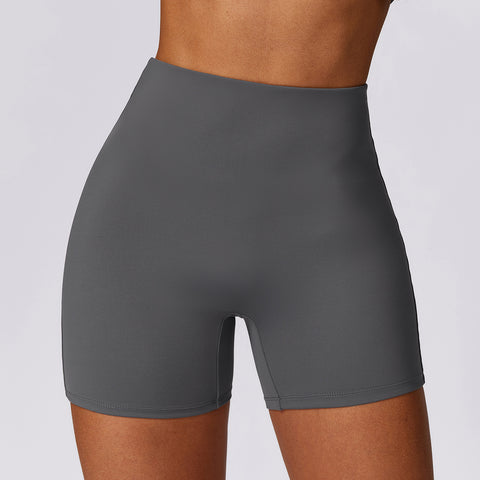 Brushed Outer Wear Contracting Fitness Shorts