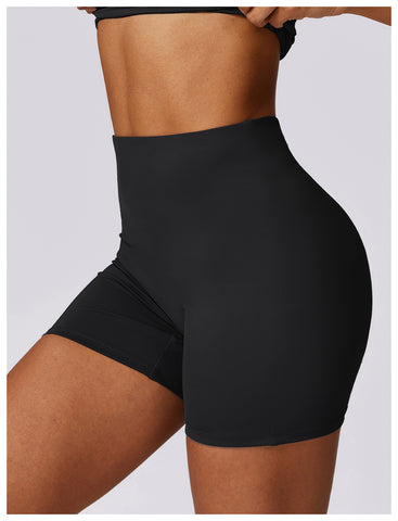 Brushed Outer Wear Contracting Fitness Shorts