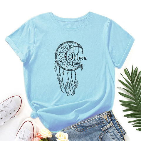 Moon Child Dream Catcher T-Shirt