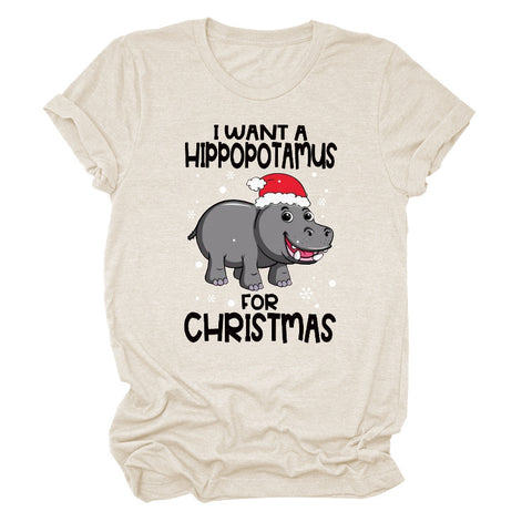 I Want A Hippopotamus T-Shirt