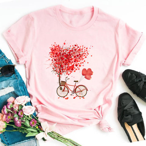 Bicycle Hearts, Hello Summer T-Shirt