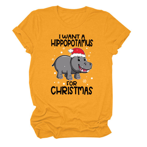 I Want A Hippopotamus T-Shirt