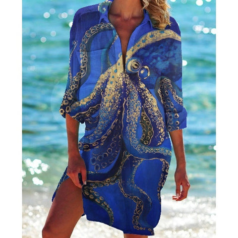 Women's Vacation Beach Bikini Coverup