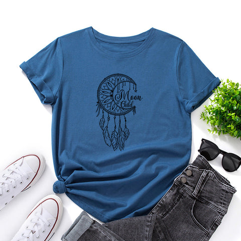 Moon Child Dream Catcher T-Shirt