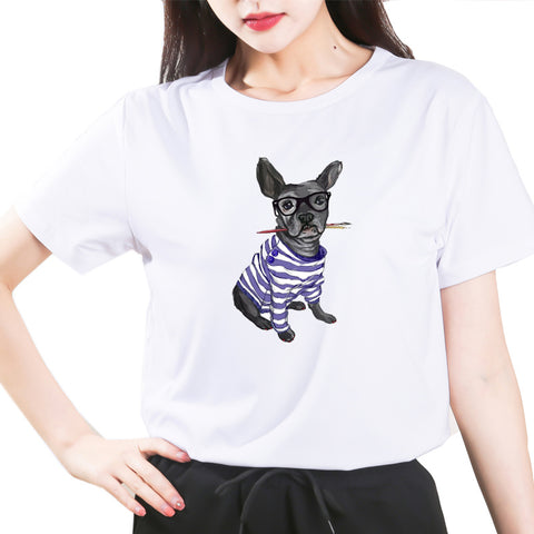 Colorful French Bulldog T-Shirt