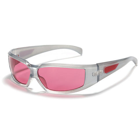 Oval Frame Sunglasses UV400 Fashion Y2K Retro Pink Glasses