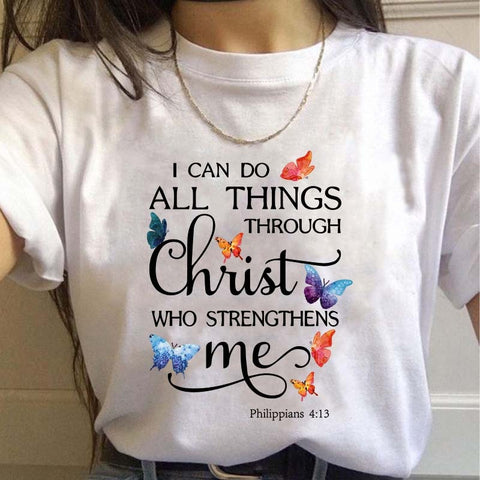 I Can Do All Things Through Christ Who Strengthens Me T-Shirt