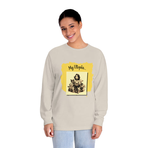 Unisex Classic Long Sleeve T-Shirt - Fur Babies - Happy Chic