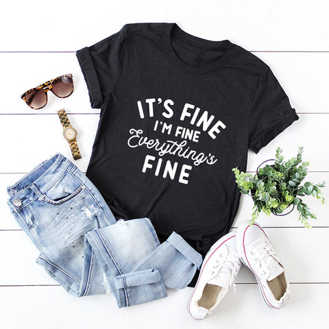 I'm Fine Women's Casual Top