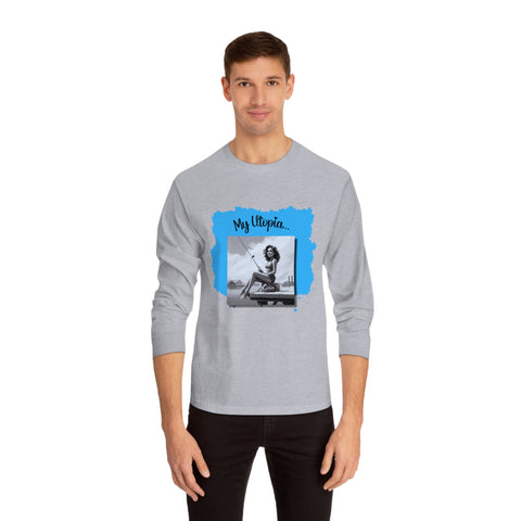 Unisex Classic Long Sleeve T-Shirt - Fishing - Stay Groovy