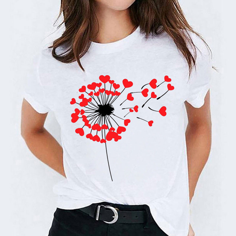 Cartoon Love Sweet Cute T-Shirt