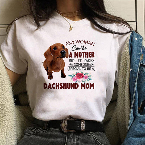 Dachshund Print Women's Summer Top