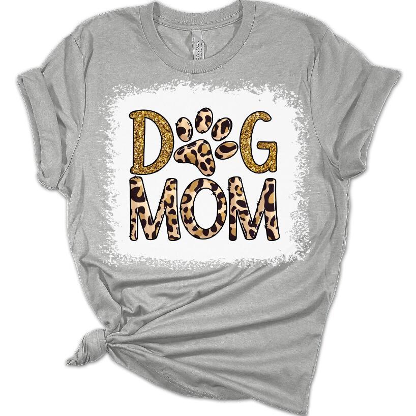 Dog Mom Short-sleeved T-Shirt Top