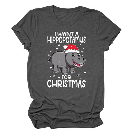 I Want A Hippopotamus T-Shirt