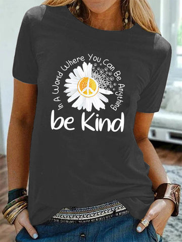 In A World Be Kind Piece T-Shirt