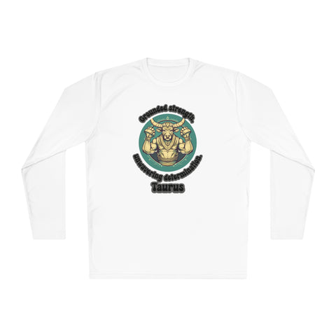 Lightweight Long Sleeve Tee - Taurus - Grounded strength, unwavering determination