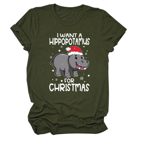 I Want A Hippopotamus T-Shirt