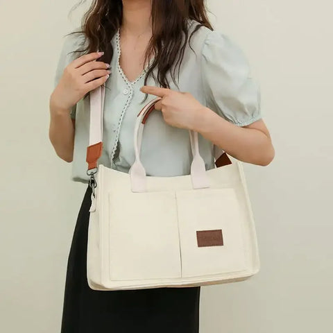 Casual Daily Canvas Tote Shoulder Bag