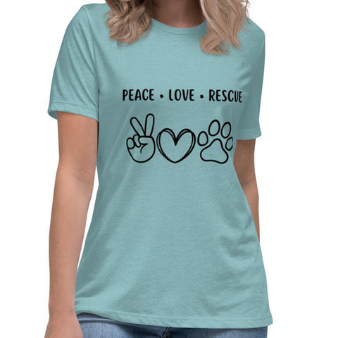 Peace Love Rescue T-shirt