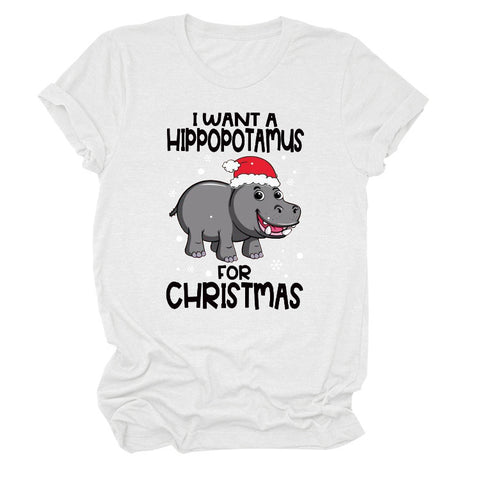 I Want A Hippopotamus T-Shirt