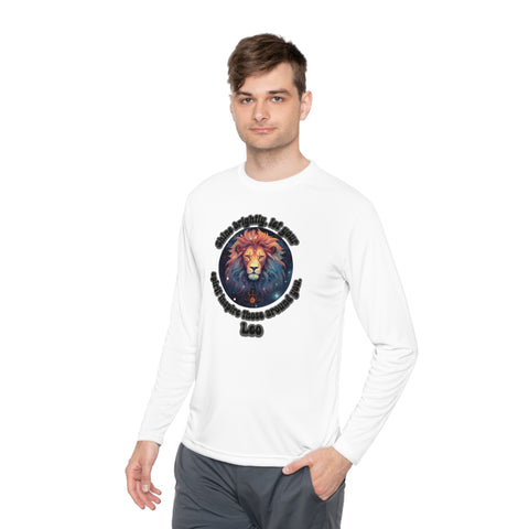 Lightweight Long Sleeve Tee - Leo - Shine brightly, let your spirit inspire those around you