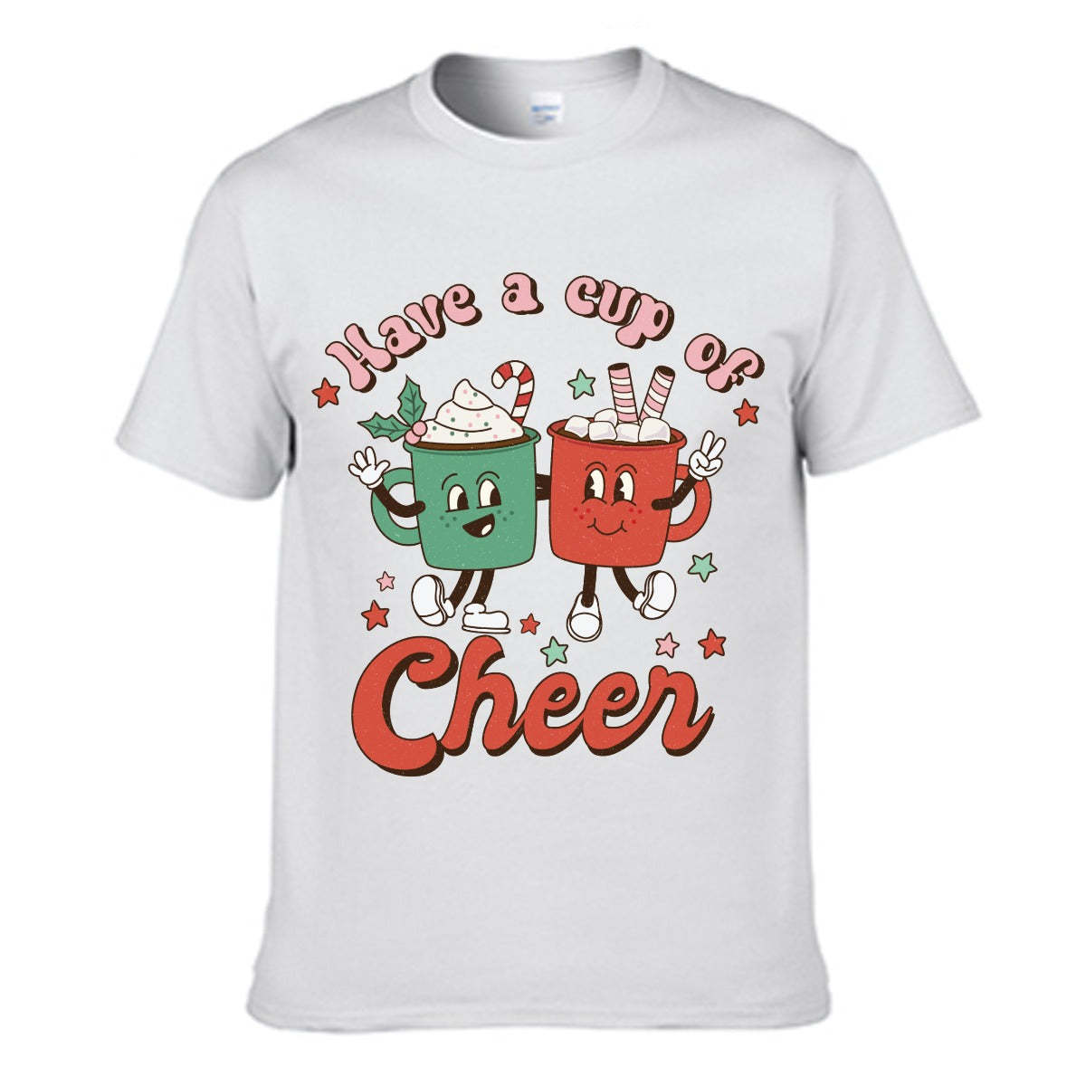 Drink Cheer Short Sleeve T-Shirt Top